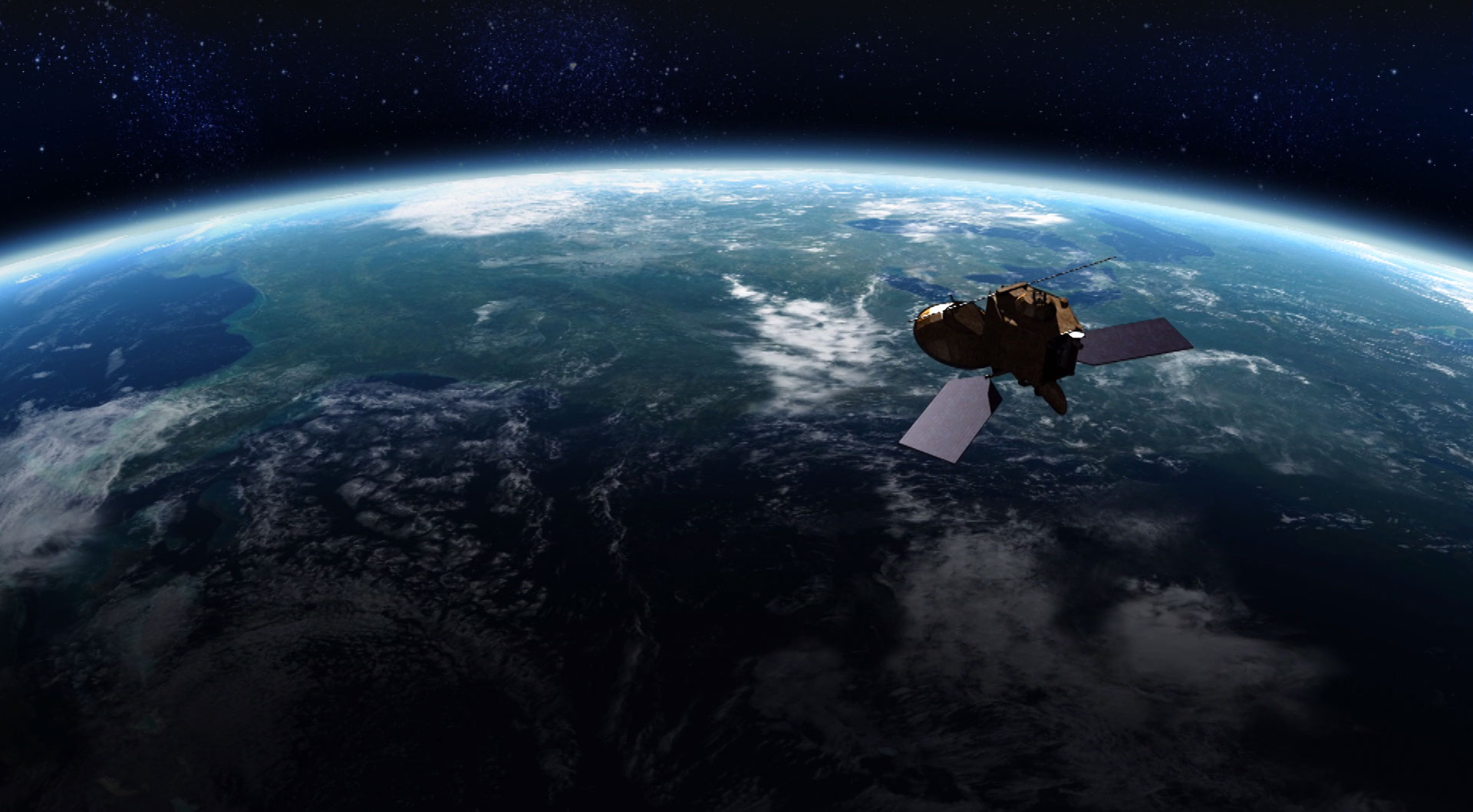 先进的卫星终端设备